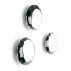 Set de 3 patères Pin - Inox